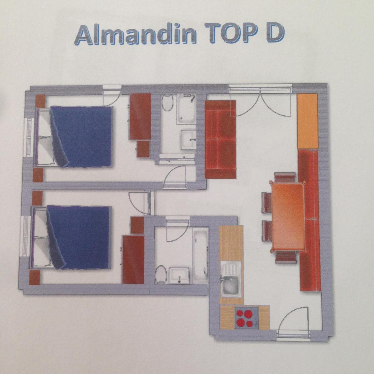Almandin Apartments Ischgl Dış mekan fotoğraf