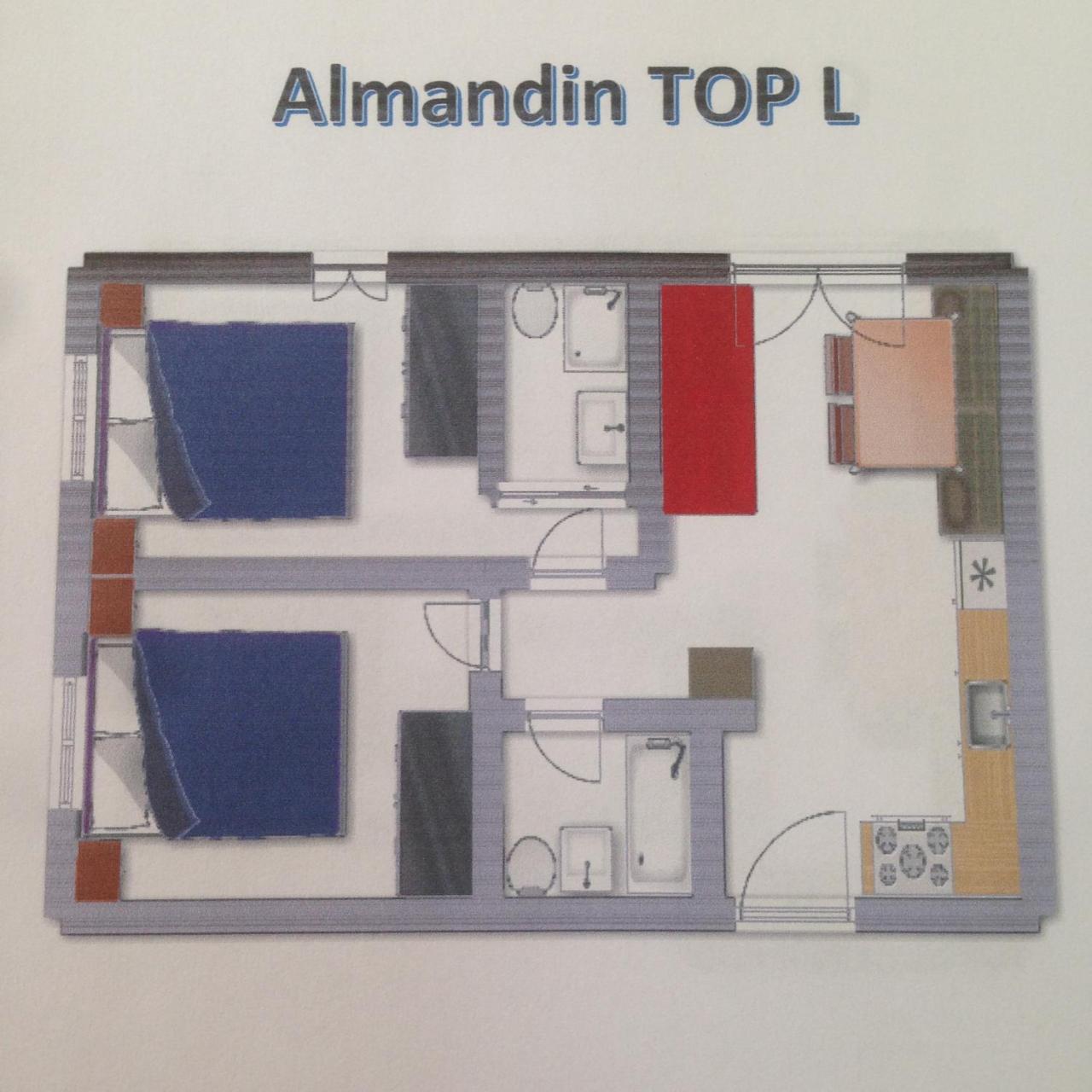 Almandin Apartments Ischgl Dış mekan fotoğraf